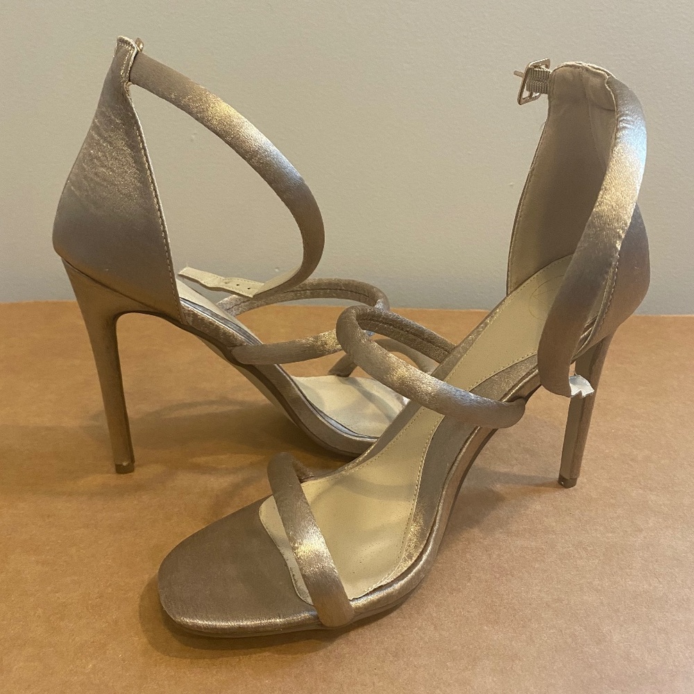 Champagne heels